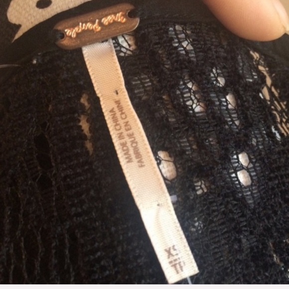 NWT Free People Ruby Lace Empire Waist Dress - Picture 5 of 7